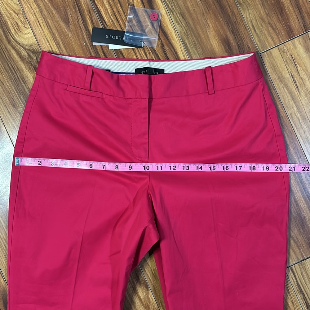 NWT Talbots Cropped Pants, Size 10 - Picture 3 of 13